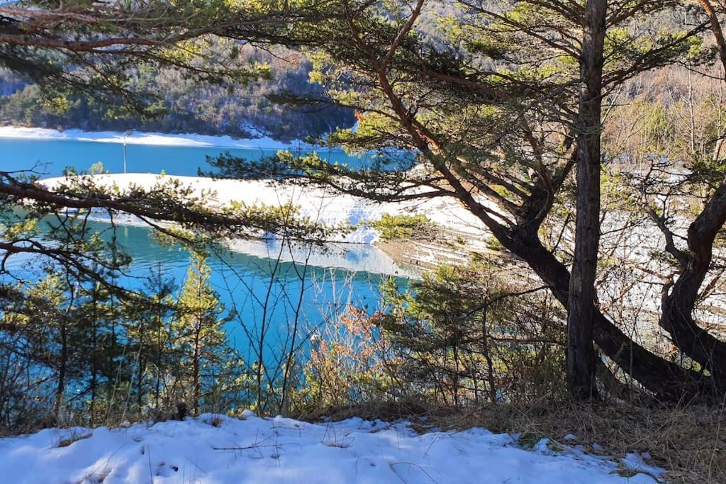 Duplex Cocooning Avec Vue Lac Et Montagnes Savines-le-Lac Exterior foto